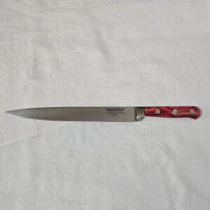 Lamson Sharp Shelburne Falls, MA HC Stainless Steel "FIRE" Carving Knife 9 3/4"B